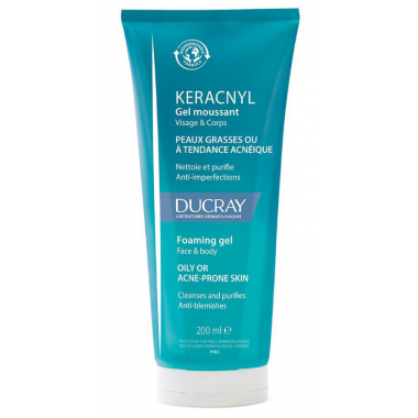 DUCRAY KERACNYL GEL LIMPIADOR 200ML