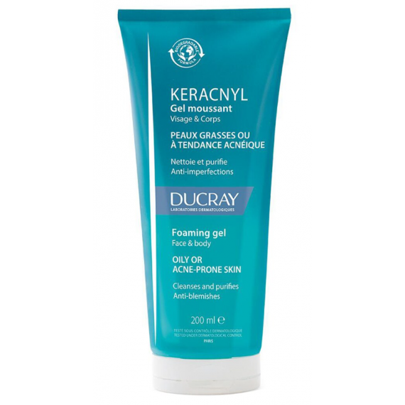 DUCRAY KERACNYL GEL LIMPIADOR 200ML