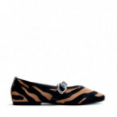 Bailarinas con Estampado de Animal  GIOSEPPO