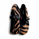 Bailarinas con Estampado de Animal  GIOSEPPO
