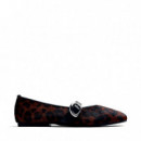 Bailarinas con Estampado de Animal  GIOSEPPO