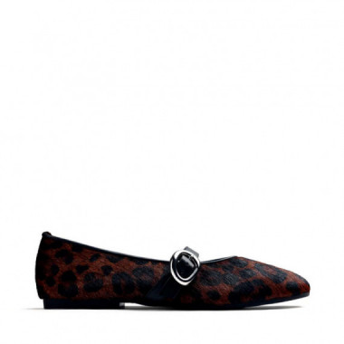 Bailarinas con Estampado de Animal  GIOSEPPO