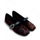 Bailarinas con Estampado de Animal  GIOSEPPO