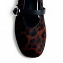 Bailarinas con Estampado de Animal  GIOSEPPO