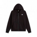 Sudadera Recta con Capucha y Cremallera Integral Evolution Simple Dome  THE NORTH FACE