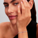 Pulsera de Tenis Corazón Brillante Rosa 590041C03