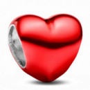 Charm Mini Corazón Rojo Metálico 794785C03