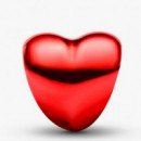Charm Mini Corazón Rojo Metálico 794785C03