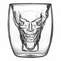 Vaso 3D Cristal Doble Pared Joker