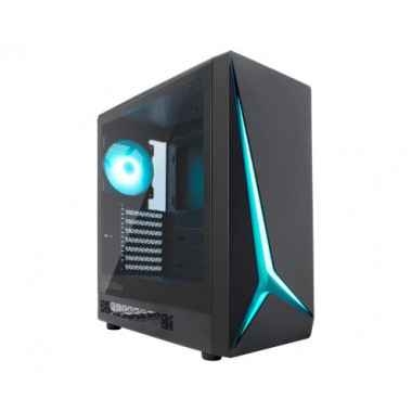 Carcasa COOLBOX Gaming ATX GA450 Start Light Negra