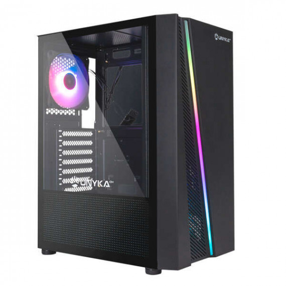 CARCASA UNYKA ATX GLAYZE NEGRA