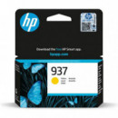HP CARTUCHO 4S6W4NE AMARILLO Nº 937