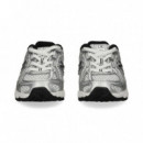 Deportivo Malla+metallic Blanco Plata  NEW BALANCE