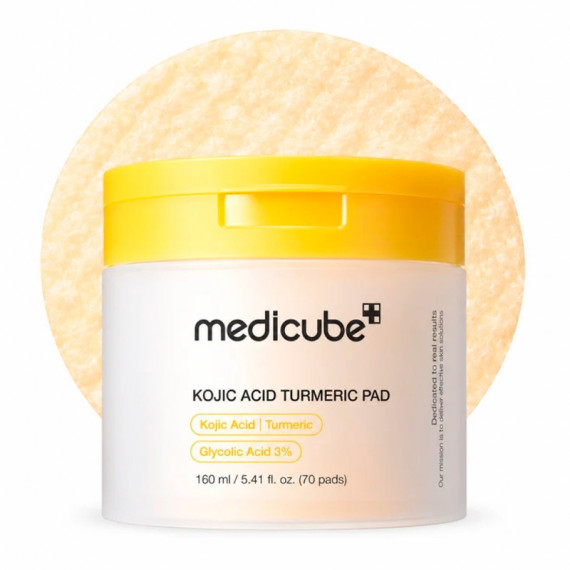 Kojic Acid Turmeric Pad 
Almohadilla Tónica De Ácido Kójico Y Cúrcuma