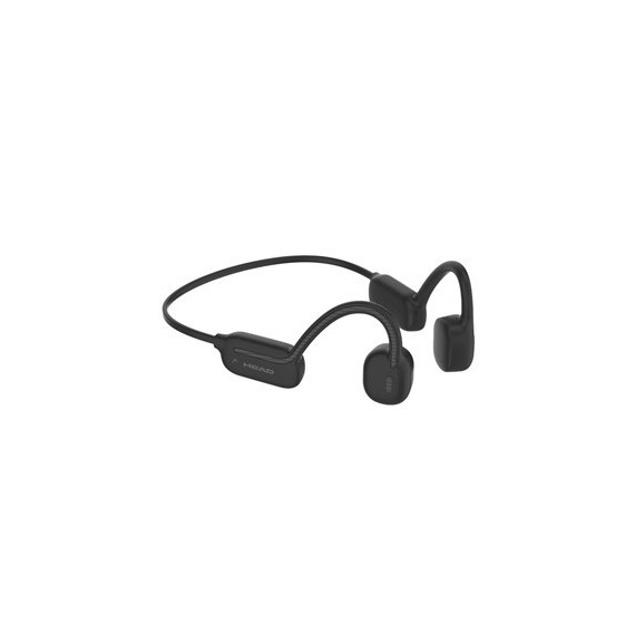 HEAD Auricular Conduccion Osea Resistente al Agua IPX8 Memoria 32Gb/Bluetooth C/Mic 11H Negro HDTW01