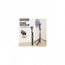 Apokin Palo Selfie Magnetico con Tripode 1.54MTRS P160 BLUETOOTH con Mando  LALO
