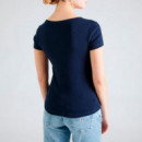 Camiseta Essential con cuello de pico