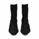 Botin Tacon Eco ante Negro  MISS ELASTIC
