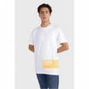 Camiseta Calvin Klen Logo Naranja  CALVIN KLEIN