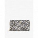 Th Icon Lrg Za Jacquard Blue Mono  TOMMY HILFIGER