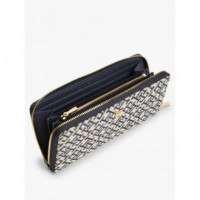 Th Icon Lrg Za Jacquard Blue Mono  TOMMY HILFIGER
