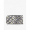 Th Icon Lrg Za Jacquard Blue Mono  TOMMY HILFIGER