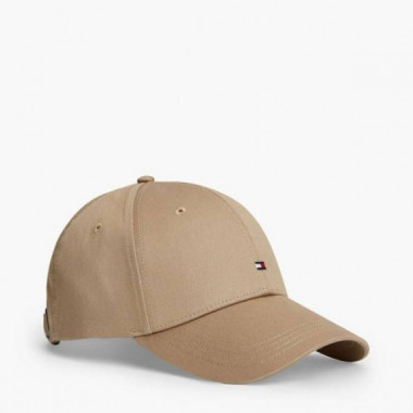 Th Flag Cotton 6 Panel Cap Southern Tan  TOMMY HILFIGER