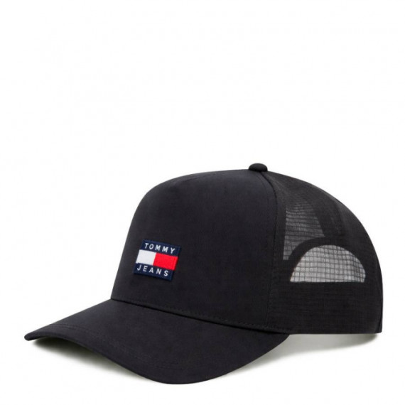 Tjm Heritage Trucker Cap Black  TOMMY HILFIGER