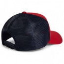 Tjm Heritage Trucker Cap Arizona Red / D  TOMMY HILFIGER