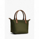 Popette Mini Tote Dark Olive  TOMMY HILFIGER