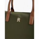 Popette Mini Tote Dark Olive  TOMMY HILFIGER