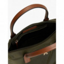 Popette Mini Tote Dark Olive  TOMMY HILFIGER