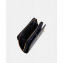 Th Icon Med Za Flap Space Blue  TOMMY HILFIGER