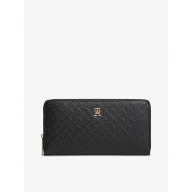 Th Icon Lrg Za Mono Black  TOMMY HILFIGER