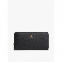 Th Icon Lrg Za Mono Black  TOMMY HILFIGER