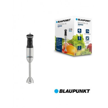 BLAUPUNKT Batidora de Brazo1200W BP4006 Acero Inox Incluye Vaso 1L Boton Turbo