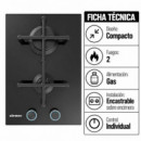 Cocina a Gas 2 Fuegos Serie Celta AIRMEC