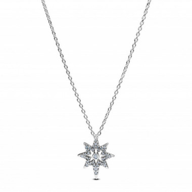 PANDORA Collar en Plata de Ley Estrella Polar 393600C01