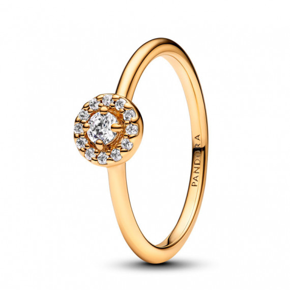 PANDORA Anillo Halo Redondo en Pavé 163554C01