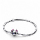 PANDORA Pulsera con Cadena de Serpiente de Disney Stitch 593738C01