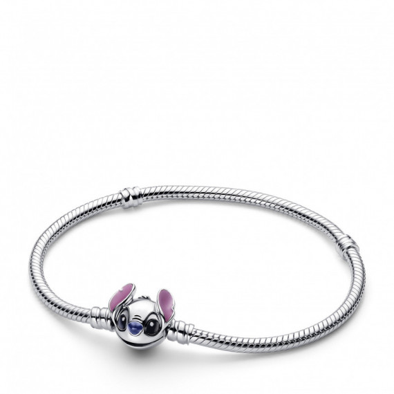 PANDORA Pulsera con Cadena de Serpiente de Disney Stitch 593738C01