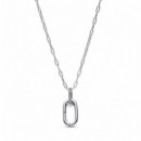 PANDORA Collar con Colgante de Eslabones 394086C01