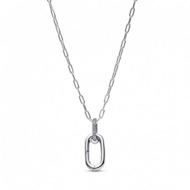 PANDORA Collar con Colgante de Eslabones 394086C01