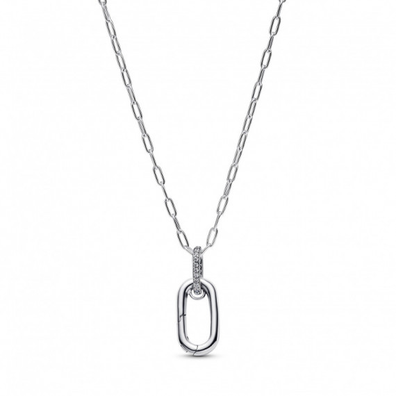 PANDORA Collar con Colgante de Eslabones 394086C01