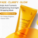 Kojic Acid Turmeric Wrapping Mask
Mascarilla Facial De Noche Iluminadora