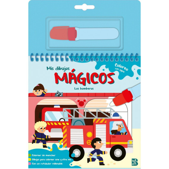 DIBUJOS MAGICOS BOMBEROS