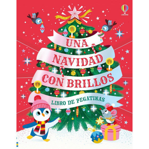 UNA NAVIDAD CON BRILLOS - LIBRO PEGATINA