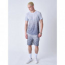 Camiseta Project X Paris Gris Estampada