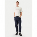 Camiseta Calvin Klein Blanco Hueso