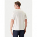 Camiseta Calvin Klein Blanco Hueso